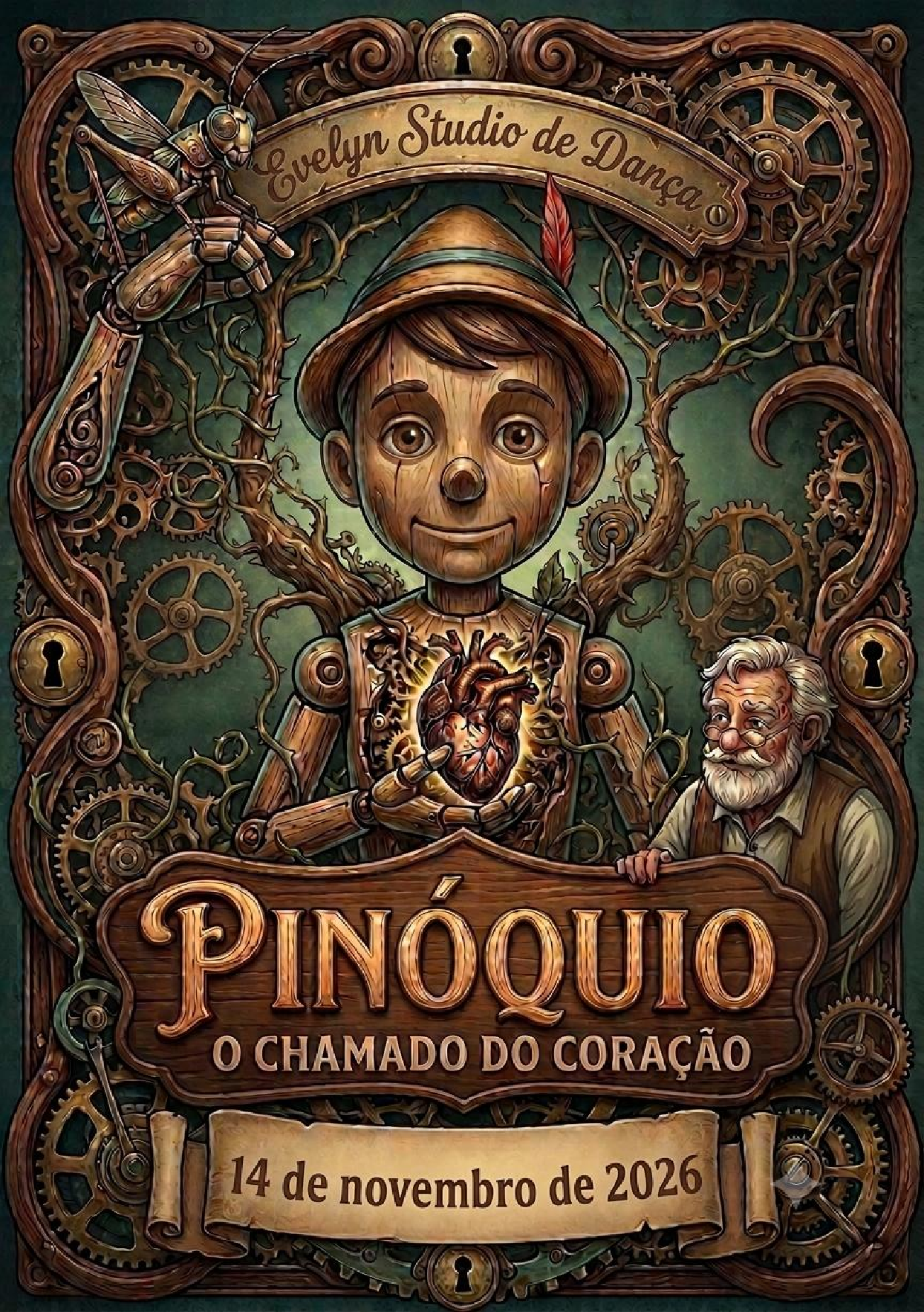 Sessão II - Pinóquio - O Chamado do Coração | Evelyn Studio de Dança