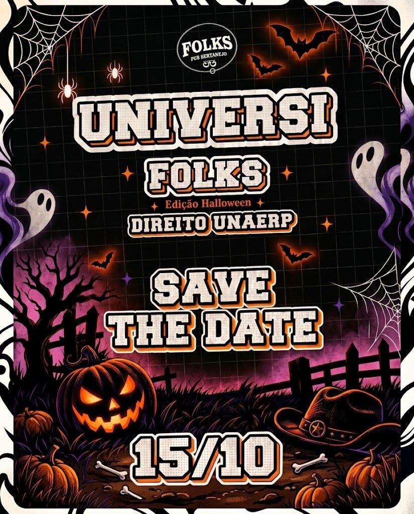 Universi Folks: Direito Unaerp Halloween